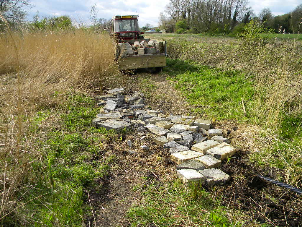 First bridge, NE corner of meadow, Hillside House 2017-04-12 (0921)