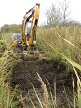 New pond being dug using Wordingham digger, 2017-11-21 (1162)