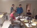 Four OCV volunteers after the day's work, Hillside House 2014-10-18 (0713)